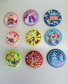 ディズニー　 刺繍缶バッジビスケット2 バラ売り可