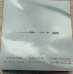 オルビスユー　トライアルセット　N 洗顔、化粧水、保湿ジェル3点セット
