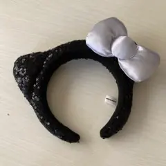 USJカチューシャキティスパンコール黒