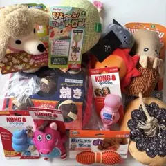 犬のおもちゃ　11個セット　ペティオ　知育玩具　ドギーマン あごまくら　コング 犬のおもちゃ 11個セット ペティオ 知育玩具 ドギーマン あごまくら