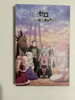 Re:ゼロから始める異世界生活　先行上映会 特典 ポストカード