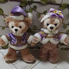 ダッフィー シェリーメイ ぬいぐるみバッジ