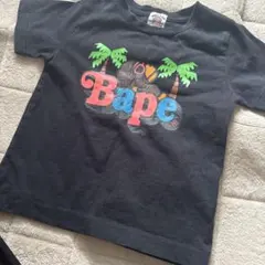 BAPE KIDS Tシャツ 100cm ブラック
