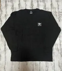 美品 ムラスポパーク ワンポイント ロンT ブラック L 厚手