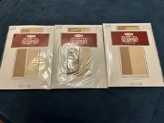 新品 アツギ フルサポーティ パンティストッキング 3足セットS〜M