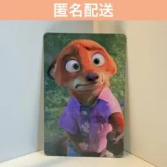 OH MY CAFE ズートピア カフェ ニック 入場特典 トレカ