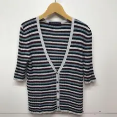 美品　BLISS POINT ブリスポイント　5部袖　カーディガンのサムネイル