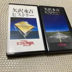 [超レア]矢沢永吉　ヒストリー、ヒストリー2 VHSビデオ2巻セット