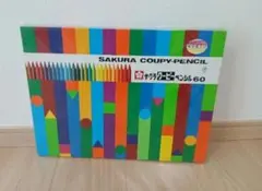 【新品未使用品】サクラクレパス クーピーペンシル60本のサムネイル