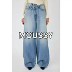 マウジー クロスウエストワイドストレート ジーンズ テニスパンツ サイズ0