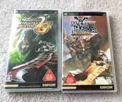 【PSP】モンスターハンター ポータブル 2本セット