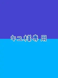 【キユ様専用】