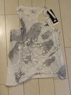 adidas アディゼロ シングレット M タグ付き