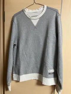 00s Champion 無地 オリジナル リバースウィーブ霜降りグレー