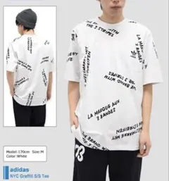 adidas アディダスオリジナルス NYC グラフィティ Tシャツ