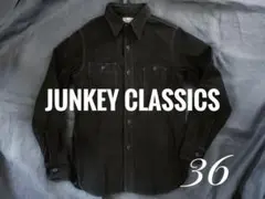 JUNKEY CLASSICS ワークシャツ モールスキン ジャンキークラシック