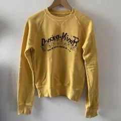 DSQUARED2 イエロートレーナー ダメージ加工