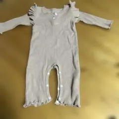 専用です。KOHANA BABY ベージュ フリルロンパース