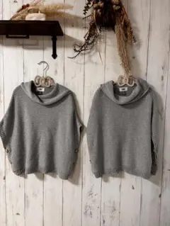 オールドネイビー ポンチョ　2着