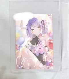 レア 湊あくあ チェキ カード がおう まかろん大帝 - メルカリ
