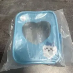 ちいかわ　マスコットも入る！クリアポーチ(ハチワレ)