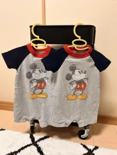 【美品】baby GAP ミッキーマウスロンパース 12-18ヶ月