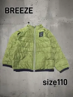 BREEZE バットマン柄 リバーシブルダウンコート 110