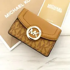 店頭完売 新品 MICHAEL KORS マイケルコース 折り財布 イエロー