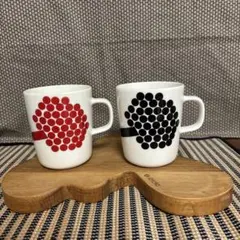 限定！マリメッコ☆プータルフリン パルハート マグカップ＆プレート