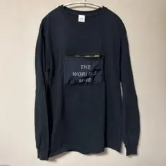 BEAMS ビームス　ロングTシャツ　長袖Tシャツ ブラック