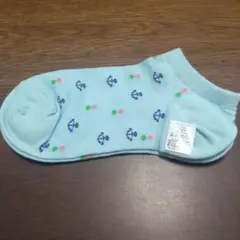 早い者勝ち‼️激安‼️スマートドライソックス☆水色☆イカリマーク☆可愛い☆靴下☆のサムネイル