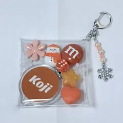 SnowMan 向井康二 もこもこ ネームタグ ハンドメイド パンチニードル