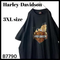 【なんちゃむ様リピート商品専用】ハーレーダビッドソン Tシャツ 黒 3XL