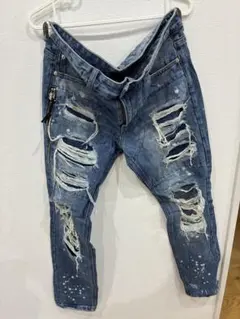 FOREVER 21 MEN（フォーエバー21）のダメージ＆ペイント加工