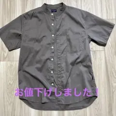 ★美品★BACK NUMBER 半袖シャツ S ブラウン