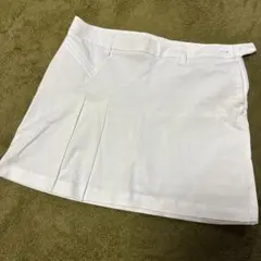 adidas ホワイト スカート L/6