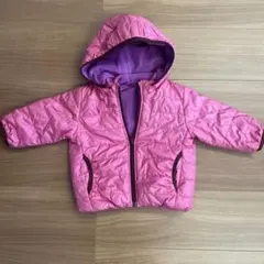 ユニクロ　ベビー　ダウンジャケット ピンク　80