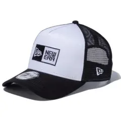 NEW ERA トラッカーキャップ ホワイト/ブラック