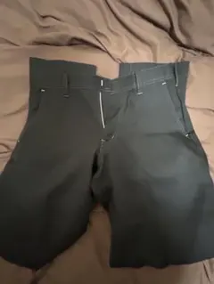 ブラック スラックス ウエスト82cm