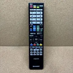 (9598) シャープ テレビリモコン GB026WJSA