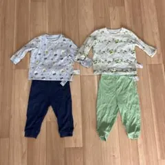 ユニクロ UNIQLO ベビーパジャマ 2セット 80cm