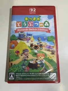 Nintendo Switch2 ソフト あつまれ どうぶつの森 未開封新品