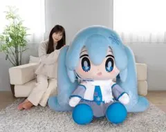 限定品】雪ミク 超特大ぬいぐるみ 約100cm 限定品100体 - メルカリ