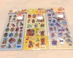 正規品☆ライセンスあり☆立体シール☆ズートピア☆トイストーリー☆スティッチ☆3点