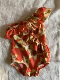 【ベビーギャップ】　水着　女の子　80㎝花柄