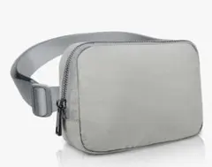 最終価格★ウエストバッグ☘️ウエストポーチ メンズ レディース グレーウォーキング