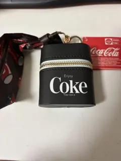コカコーラ スカーフ付きチャームポーチ