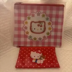 ハローキティ ポーチセット 50周年記念　2個セット