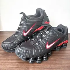 NIKE SHOX TL CN0151-003 黒赤 25.5cm