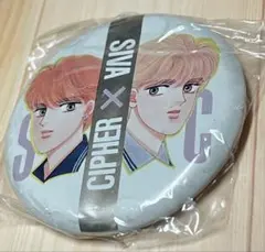 成田美名子　CIPHER 缶バッジ　当時物　未開封品　CIPHER & SIVA